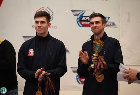 Юдин и Максимов посетили Суперфинал чемпионата НСО по мини-футболу